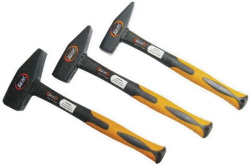 Schlosserhammer-Set (0,5+1+2 kg), Hammer, DIN 1041, Fiberglas, BigLeaf®, V53