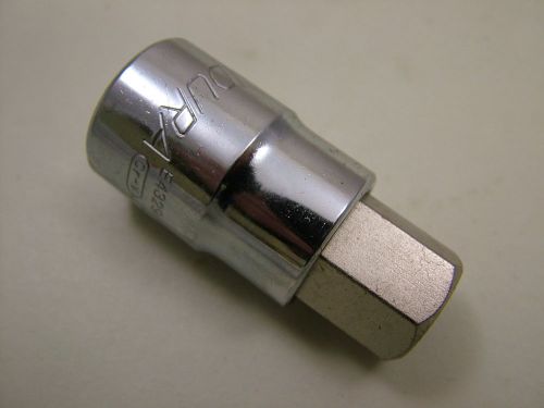 Hex allen key bit socket 1/2&#034; drive 17mm Endura brand industrial quality S2/CrV