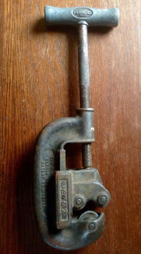 Vintage Rigid Tool Company Pipe Cutter No. 1 &amp; 2: 1/8 to 1 1/4