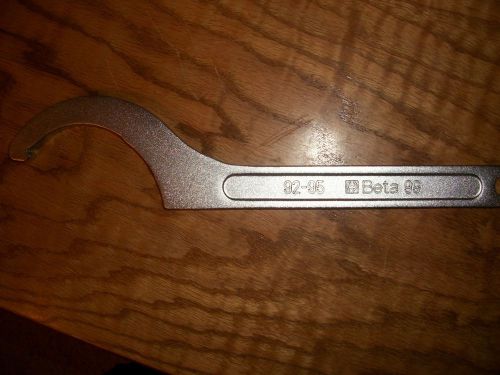 Beta Tools 99 92mm 95mm Hook Wrench C Spanner for Ring Nuts FREE SHIPPING