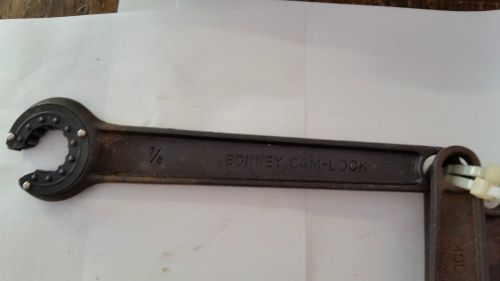 USED 7/8 BONNEY CAM LOCK WRENCH