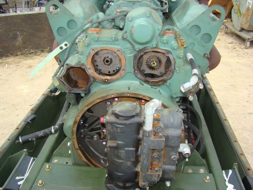 Military mtu detroit diesel motor engine 8v92 industrial &amp; engine container for sale