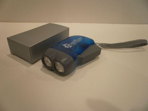 NEW Chromo Inc ImmediaLight HandCrank Flashlight Emergency No Battery needed LED