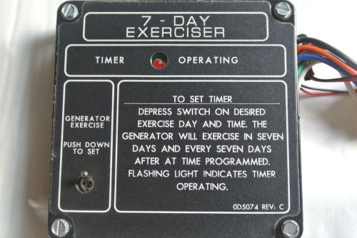 GENERAC POWER SYSTEMS 7 DAY EXERCISER