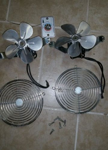 Perlick fans and thermostat from bottle cooler