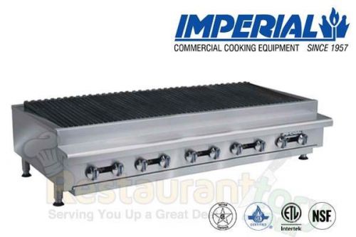 Imperial commercial radiant char-broiler 60&#034; wide natural gas model irb-60 for sale