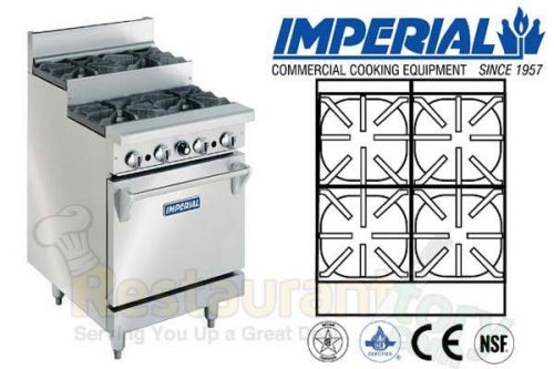 Imperial commercial restaurant range w propane model ir-4-su for sale