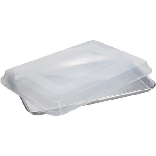 Nordic-ware 43103 baking cookie sheet with lid-baking sheet w/lid pan for sale