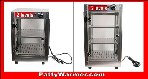 Patty Warmer Countertop Food Pastry Display Case  24x15x20 $195 other sizes avai