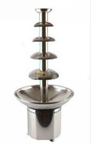 31.5&#039;&#039; large 5-tier events commercial chocolate fountains free shipping ft30044 for sale