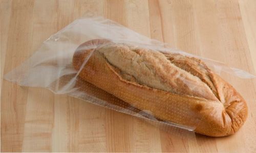 1000 pieces 11x20 Clear CPP Bread Bags micro perforated
