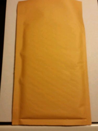 25 #00 5x10 AIR KRAFT BUBBLE MAILERS PADDED ENVELOPE 5 x 10