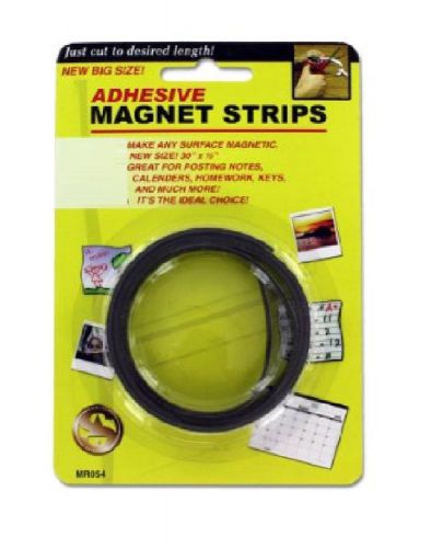 30&#034; x 1/2&#034; Adhesive magnet strips Type