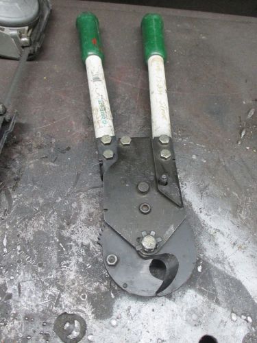Greenlee 774  ratchet cable cutter   750 mcm capacity for sale