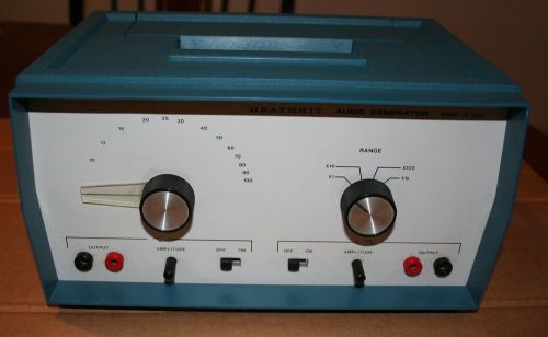 Heathkit Audio Generator IG-5282 With Leads/Clips Untested AS-IS