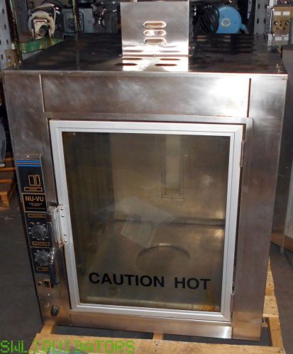 NU-VU forced air convection oven UB-3T