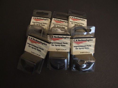 Binks style air nozzle retainer for mach 1 hvlp paint spray gun 54-3531 lot of 6 for sale