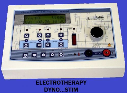 ELECTRIC THERAPY, LCD DISPLAY ELECTROTHERAPY FOR PHYSICAL THERAPY DYNO..STIM E1