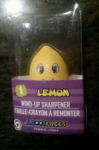 Lemon fruit Wind Up Pencil Sharpener neat school office supplies