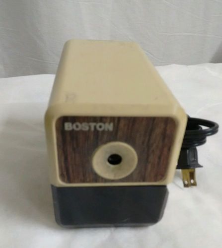 Vintage Boston Electric Pencil Sharpener Model 18, Serial # 0398050