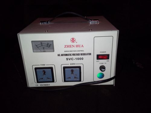 Zhen Hua SVC-1000 Alternating Current Automatic 110 to 220 Voltage Regulator