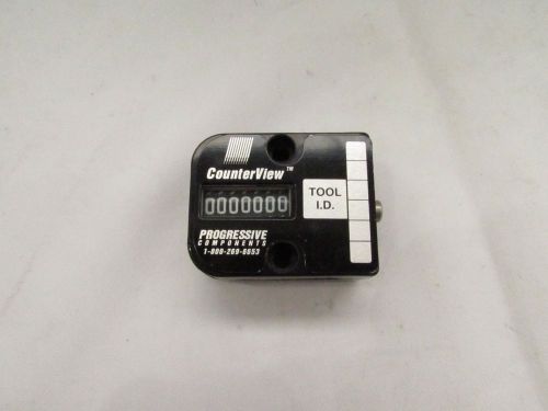 PROGRESSIVE COMPONENTS CVPL-100 COUNTERVIEW CYCLE COUNTER 7-DIGIT ***NNB***
