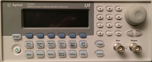Agilent 33220a function/arbitrary waveform generator, 20mhz 30 day ror for sale