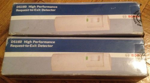 Lot of 2 Bosch DS160 High Performance Request To Exit Detectors New In Boxes