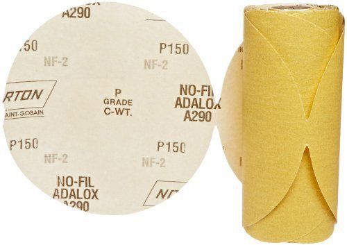 Norton 07660749242 Stick and Sand Abrasive Disc with Pressure-Sensitive Adhesiv.