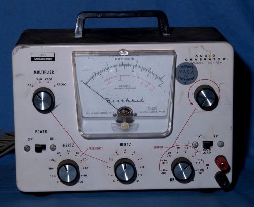 Heathkit Audio Signal Generator Model SG-72A Parts or Project AS-IS