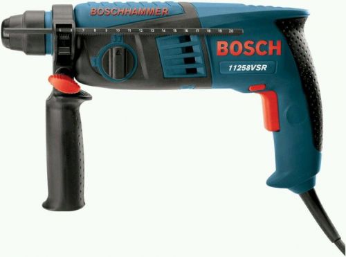 Bosch - 11258VSR - SDS Rotary Hammer Drill Kit, 4.8A @ 120V