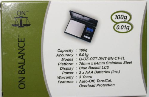 Digital Pocket Scale Myco MZ-100 100g x 0.01 g 4 modes
