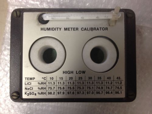 HUMIDITY METER CALIBRATOR 5150-A QUALIMETERS