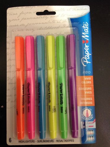 Paper Mate Highlighters 6 pack