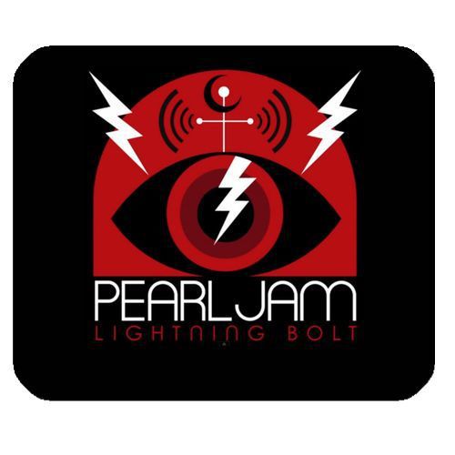 Lightning Bolt Logo Design On Mousepad Hot Gifts