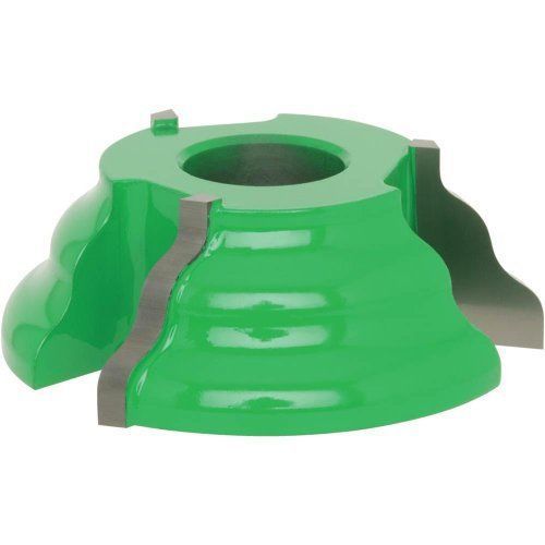 Grizzly C2127 Shaper Cutter  Reversible Detai Length Wave  3/4-Inch Bore