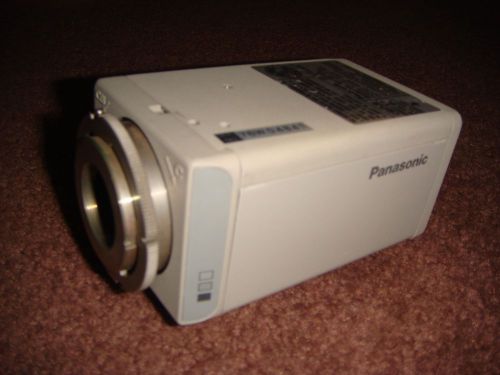 Panasonic wv-bp124 cctv camera used 24v for sale