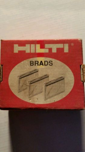 HILTI 000314179 Box of 2500 Finish Brad Nails 2&#034; Electrogalvanized
