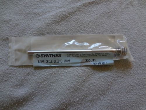 Synthes 3.5mm drill sleeve 110mm  333.31 for sale