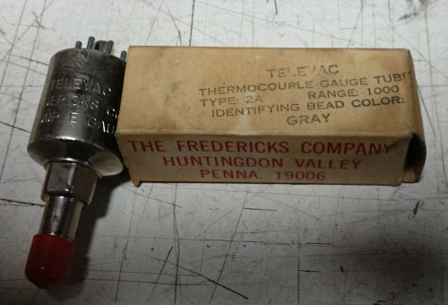 Televac Type 2A Thermocouple Gauge Tube 0-1000 Microns 2100-10