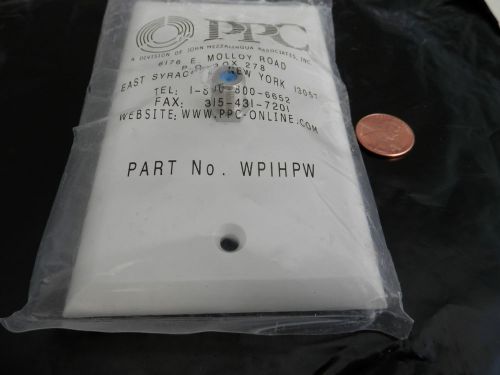 PPC F Jack wall TV video 75ohm Flush Mount New in Sealed Bag - 2 pcs