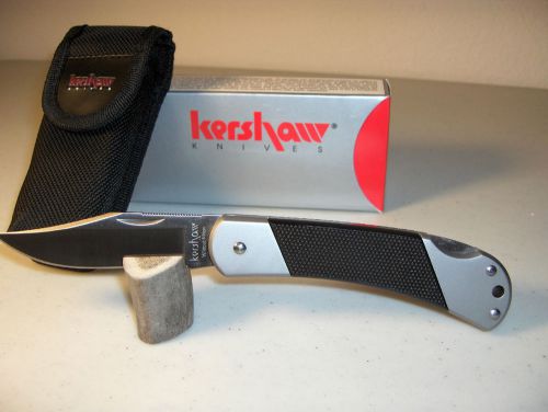 Kershaw knife -- wildcat ridge-- 4 7/8&#034; closed length lockback with sheath for sale