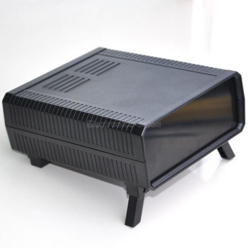 HQ Instrumentation ABS Project Enclosure Box Case, Black, 260x220x80mm, Plastic