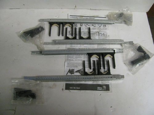 Lot of 4 sioux chief power bar 17&#034; universal slider bracket 523-2424 - nnb for sale