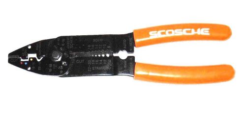 Electrical Wire Stripper Crimper Cutter Screw Sizer * Multi -Tool * Scosche