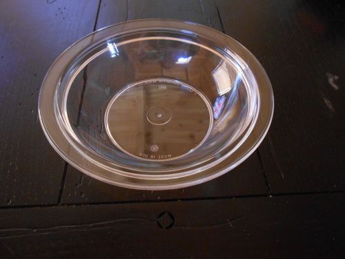 48 -new cambro 6&#034; rd clear grapefruit bowl model:60cw   restaurant dinnerware for sale