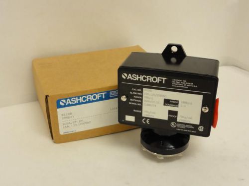 151039 New In Box, Ashcroft B420B Pressure Switch 200PSI, 15A, 125/250VAC