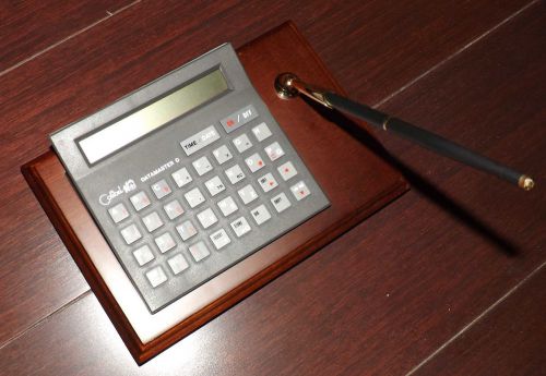 Calibri calculator and pen desk set