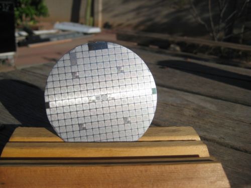 Vintage Silicon WAFER 3 1/4&#034; Diameter Early Computer Chip Technology