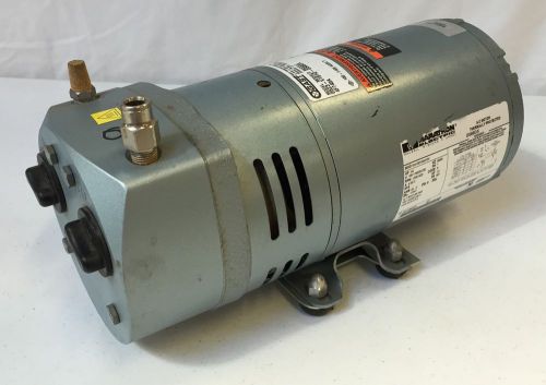 GAST 0523-V191Q-G488DX Vacuum Pump,1/4 HP, 120 VAC